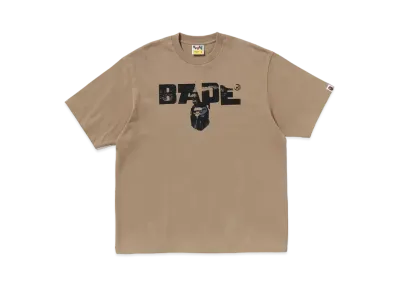A BATHING APE Bape Army Relaxed Fit Tee "Beige"