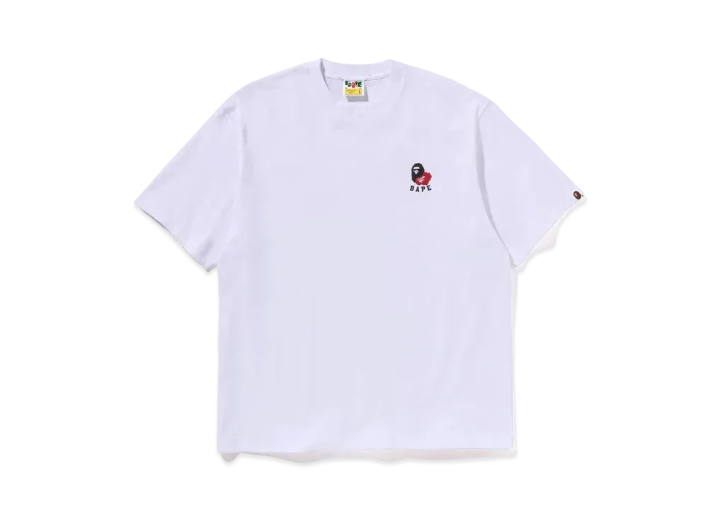 A BATHING APE Ape Head 2 Point Relaxed Fit Tee 