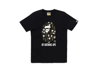 A BATHING APE Tulip Camo By Bathing Tee "Black"