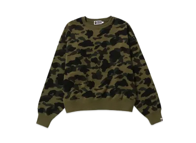 A BATHING APE 1st Camo Crewneck "Green"