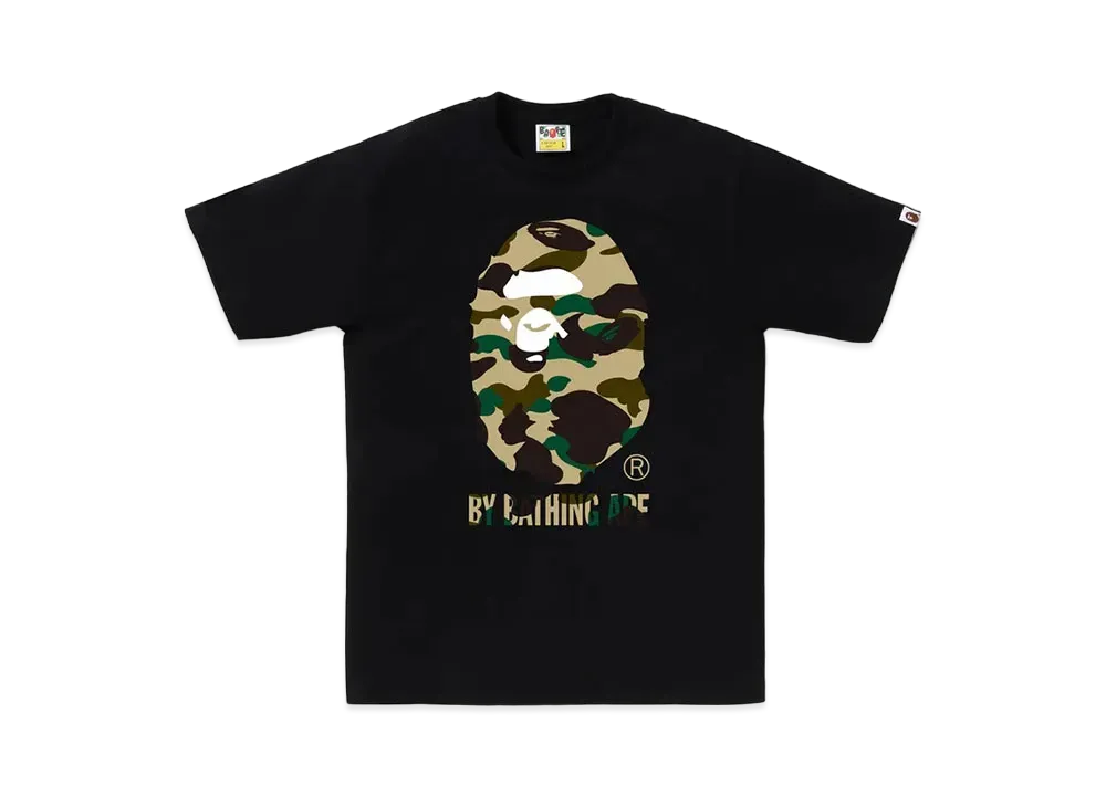 A BATHING APE 1St Camo By Bathing Ape Tee "Black/Yellow"