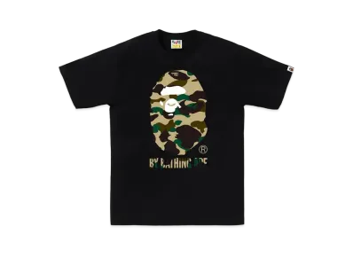 A BATHING APE 1St Camo By Bathing Ape Tee "Black/Yellow"