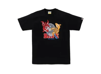 A BATHING APE Goldfish Scooping Tee "Black"