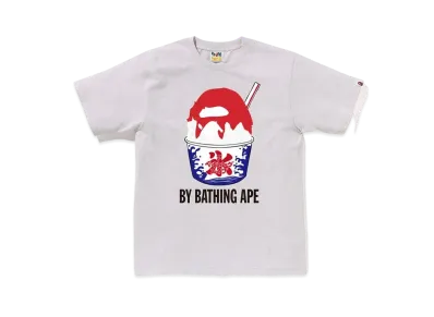 A BATHING APE Shave Ice By Bathing Ape Tee "Gray"