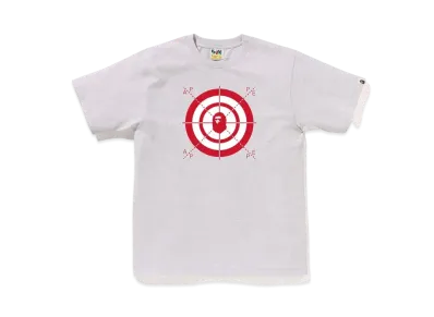 A BATHING APE Shooting Gallery Tee "Gray"