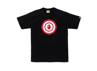 A BATHING APE Shooting Gallery Tee "Black"