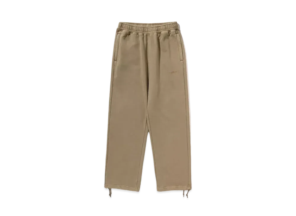 A BATHING APE Bathing Ape Logo Relaxed Fit Sweatpants "Beige"