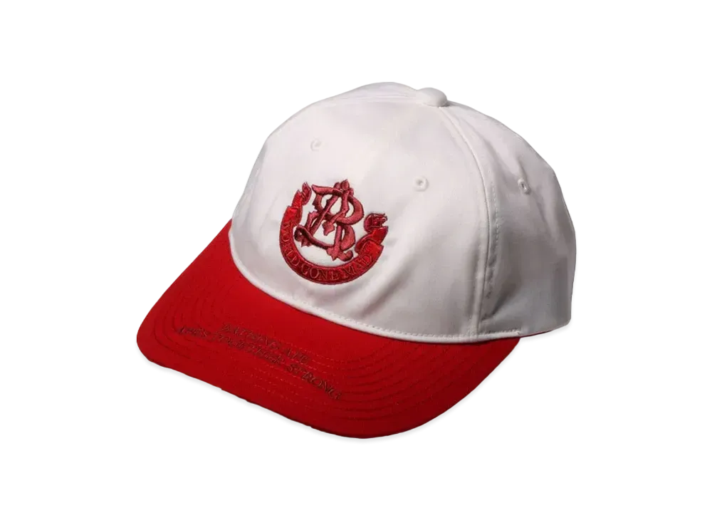A BATHING APE Contrast Panel College Cap "Red"