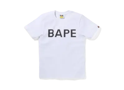 A BATHING APE Crystal Stone Bape Tee "White"