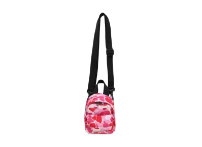 A BATHING APE ABC Camo Mini Shoulder Daypack "Pink"