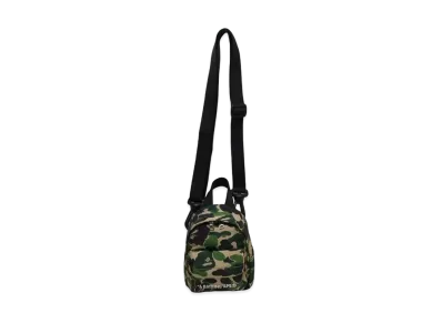 A BATHING APE ABC Camo Mini Shoulder Daypack "Green"
