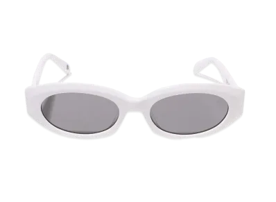 A BATHING APE Sunglasses #13 "White"
