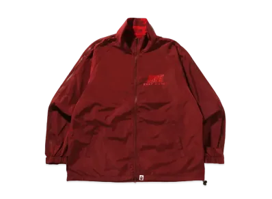 A BATHING APE Color Camo Deformation Relaxed Fit Track Jacket "Burgundy"