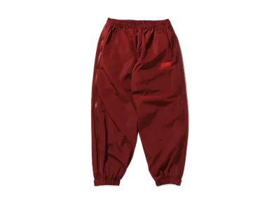 A BATHING APE Color Camo Deformation Loose Fit Track Pants "Burgundy"