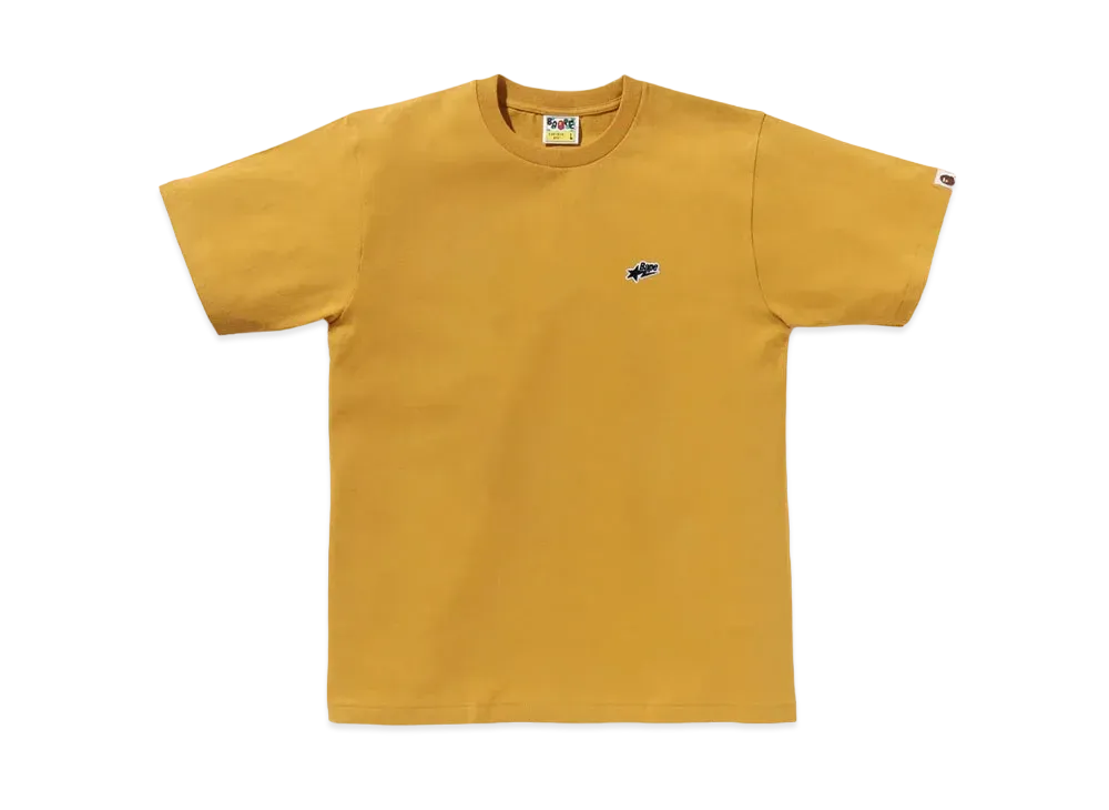 A BATHING APE STA One Point Tee "Yellow"