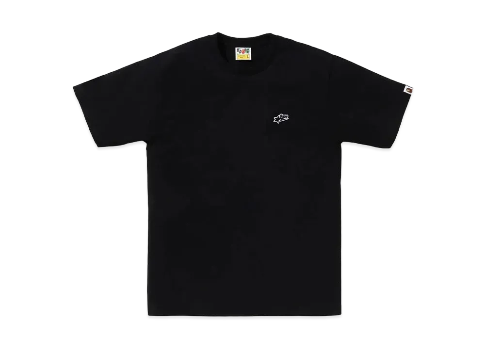 A BATHING APE STA One Point Tee "Black"