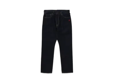 A BATHING APE STA Ape Head Regular Fit Denim Pants "Indigo"