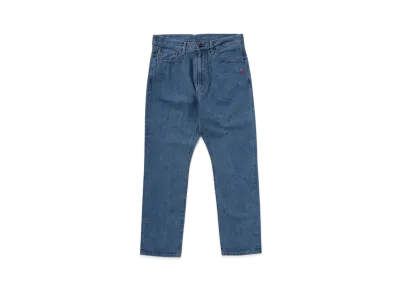 A BATHING APE Bape Champion Regular Fit Denim Pants "Lightindi"