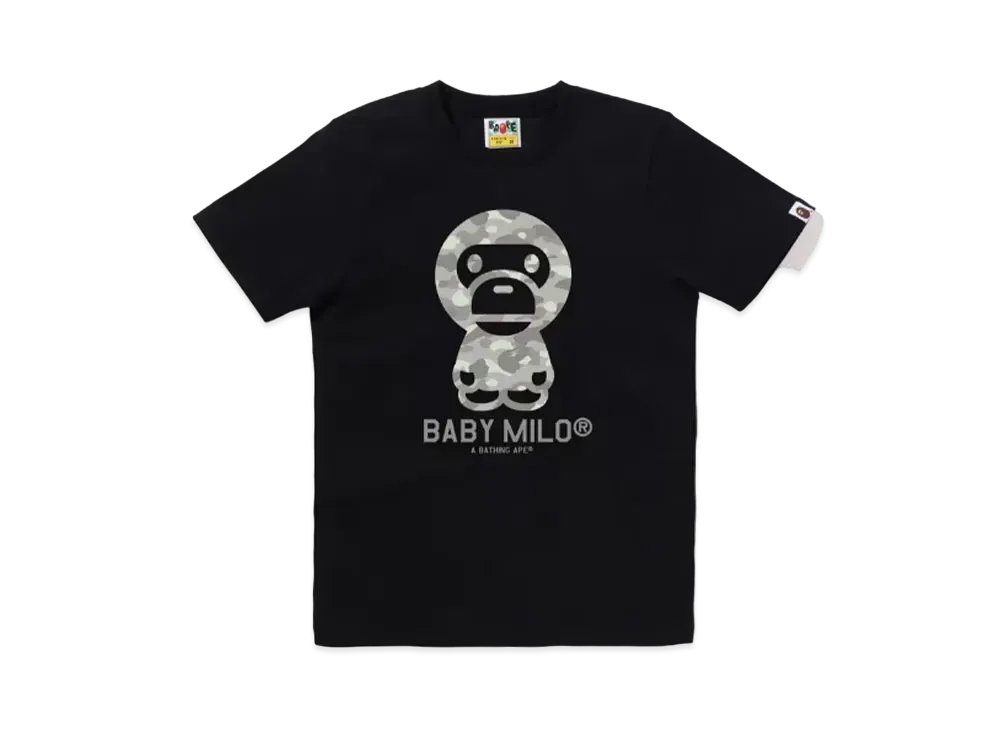 A BATHING APE Ladies' Baby Milo Tee "Black"