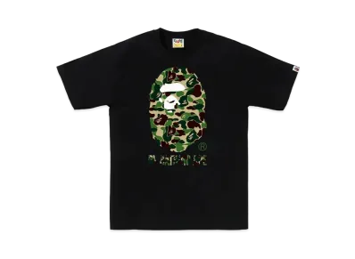 A BATHING APE ABC Camo By Bathing Ape Tee "Black/Green"