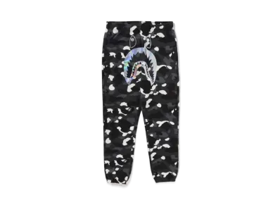 A BATHING APE Shark Sweat Pants "Black"