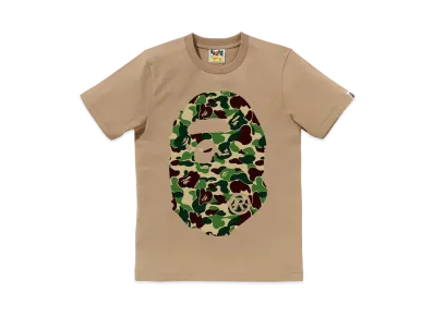 A BATHING APE ABC Camo Big Ape Head Tee "Green"
