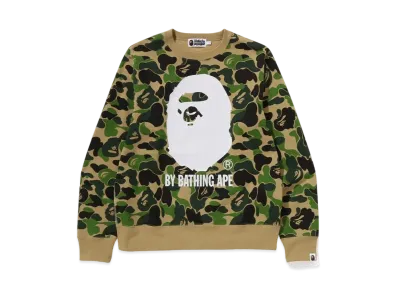 A BATHING APE ABC Camo By Bathing Ape Crewneck Sweat "Green"