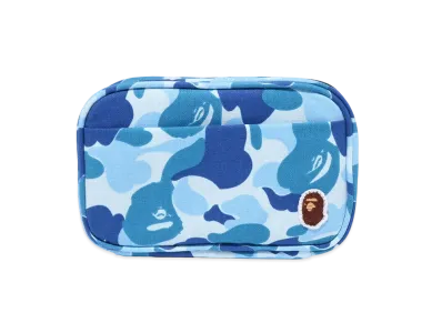 A BATHING APE ABC Camo Gadget Pouch "Blue"