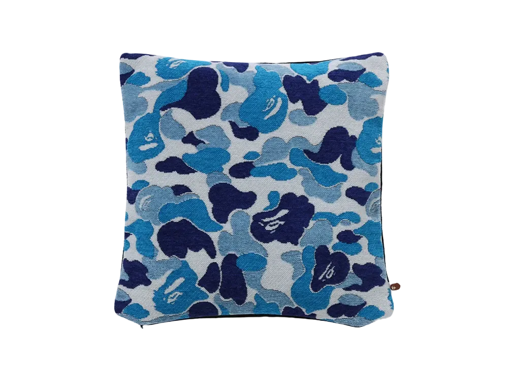 A BATHING APE ABC Camo Cushion "Blue"