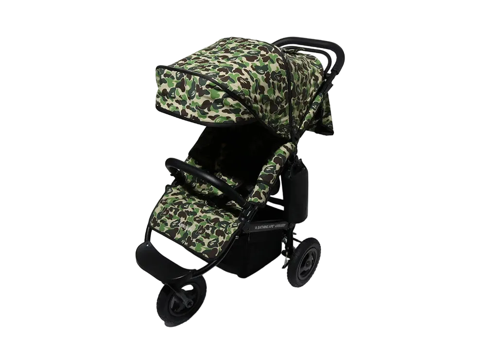 A BATHING APE x AIRBUGGY ABC Camo Stroller "Green"
