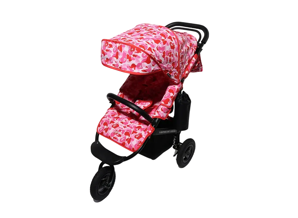 A BATHING APE x AIRBUGGY ABC Camo Stroller "Pink"