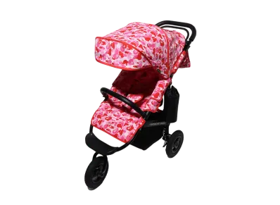 A BATHING APE x AIRBUGGY ABC Camo Stroller "Pink"