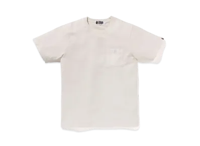 A BATHING APE Gaement Dye One Point Pocket Tee "Ivory"