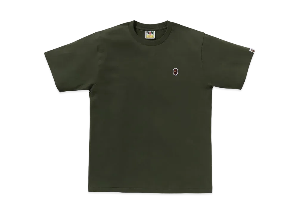 A BATHING APE One Point Tee "Olive Drab"