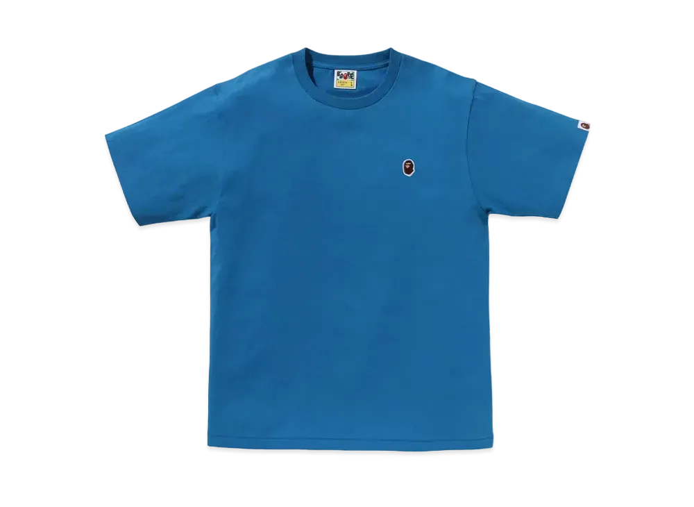 A BATHING APE One Point Tee "Blue"