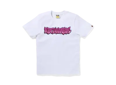 A BATHING APE Graffiti Tee "White"