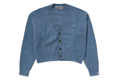 A BATHING APE Bape Cardigan "Sax"