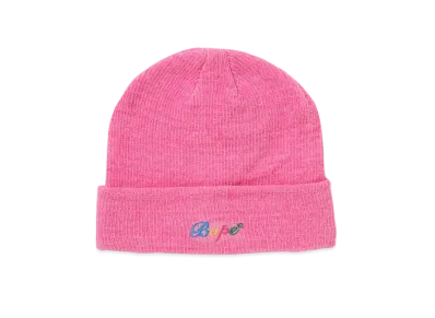 A BATHING APE Bape Beanie "Pink"