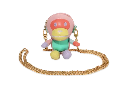 A BATHING APE Baby Milo Mini Shoulder Bag "Multi"