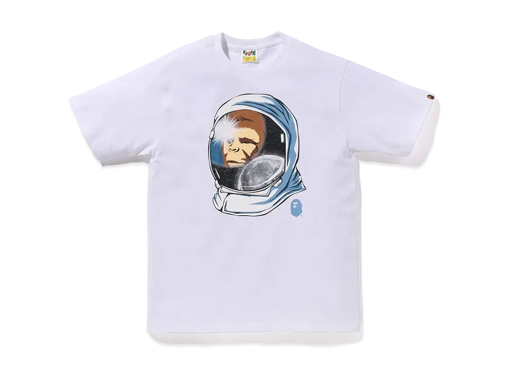 A BATHING APE Space Ape Tee "White"