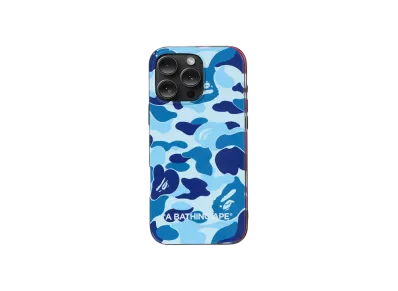 A BATHING APE Abc Camo Case For Iphone 16 Pro "Blue"