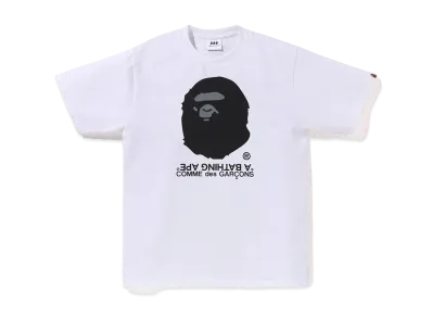A BATHING APE x COMME des GARCONS CDG Osaka Bape Tee "White"
