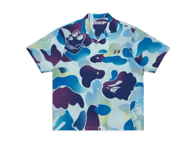 A BATHING APE x Bored Ape Yacht Club Hawaiian Shirt "Blue"