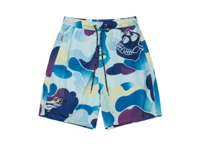 A BATHING APE x Bored Ape Yacht Club Water Shorts "Blue"