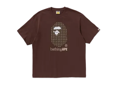 A BATHING APE By Bathing Ape Relaxed Fit Tee "Brown"