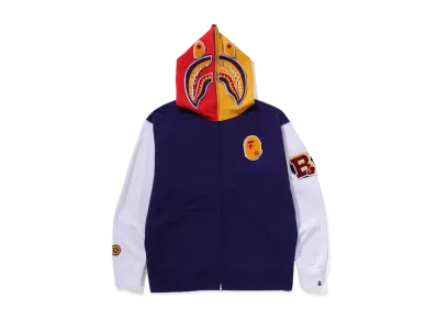 A BATHING APE Shark Full Zip Hoodie US "Multi"