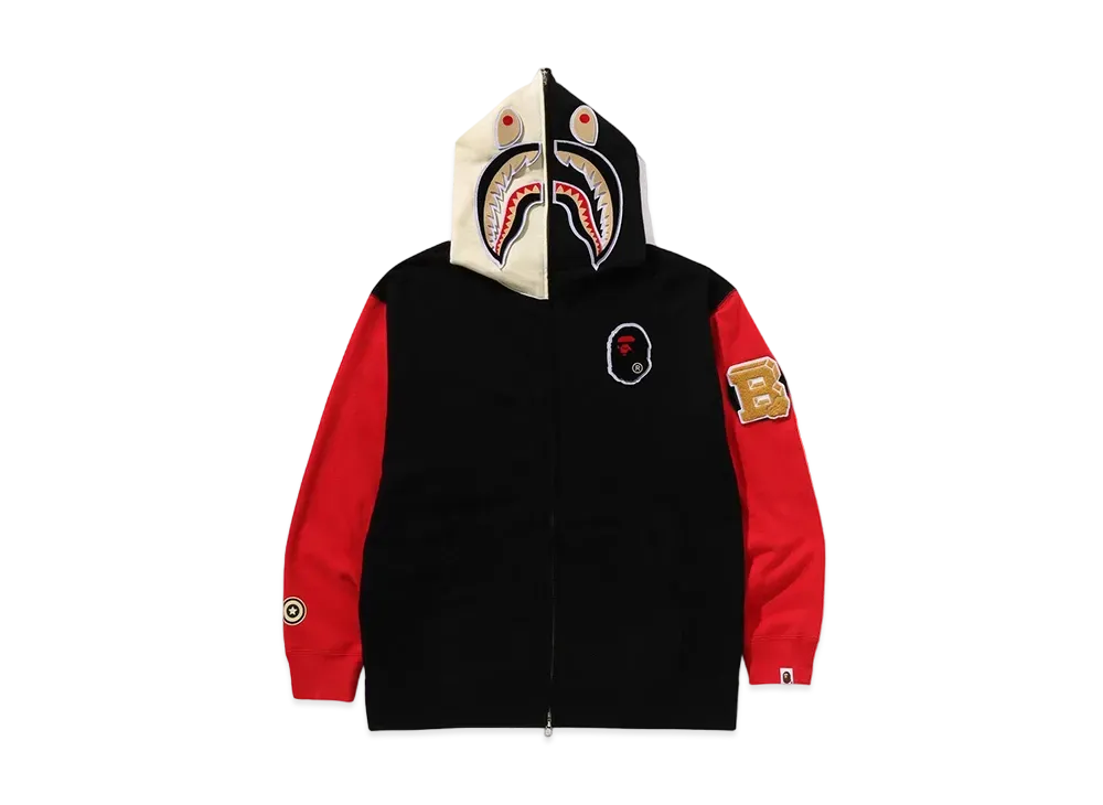 A BATHING APE Shark Full Zip Hoodie CHINA "Multi"