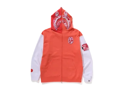 A BATHING APE Shark Full Zip Hoodie KOREA "Multi"