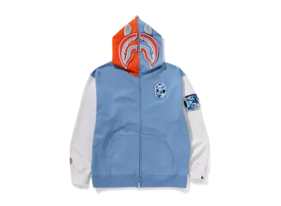 A BATHING APE Shark Full Zip Hoodie INDONESIA "Multi"