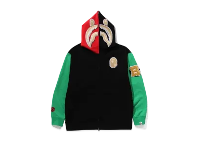 A BATHING APE Shark Full Zip Hoodie EMIRATES "Multi"
